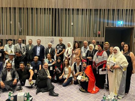 فنانو جمعية ابداع يشاركون في “ملتقى الفن والجمال الدولي السابع” بالعقبة